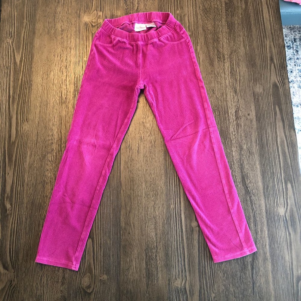 Hanna Andersson corduroy leggings, size 140 (US10)